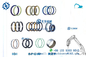 X - Λαστιχένιο υδραυλικό στοιχείο σφραγίδων δαχτυλιδιών για τον κύλινδρο διακοπτών Copco ατλάντων